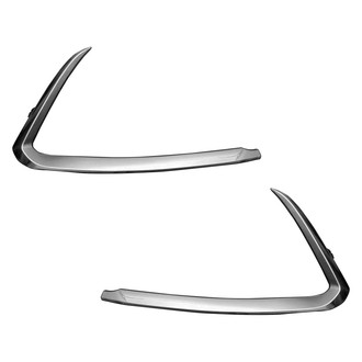 Replace® - Front Lower Outer Driver and Passenger Side Bumper Cover Molding Set (Standard Line)