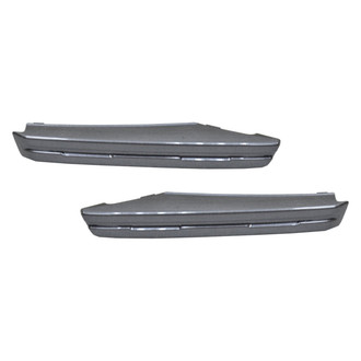 Replace® - Front Upper Driver and Passenger Side Bumper Cover Molding Set (Standard Line)
