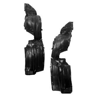 Replace® - Front Driver and Passenger Side Fender Liner Set (CAPA Certified)