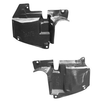 Replace® - Front Driver and Passenger Side Fender Splash Shield Set (Standard Line)