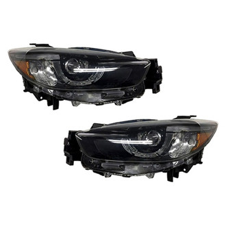 Replace® - Driver and Passenger Side Replacement Headlight Set (CAPA Certified)