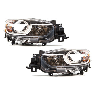 Replace® - Driver and Passenger Side Replacement Headlight Set (CAPA Certified)