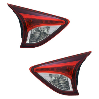 Replace® - Driver and Passenger Side Inner Replacement Tail Lights (CAPA Certified)