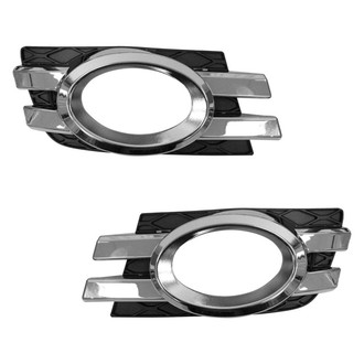 Replace® - Front Driver and Passenger Side Fog Light Bezel Set (Standard Line)