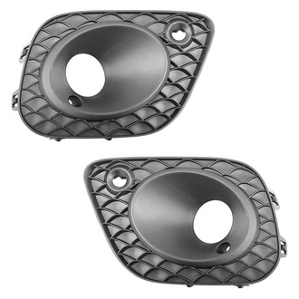 Replace® - Front Driver and Passenger Side Fog Light Bezel Set (Standard Line)