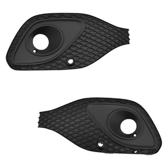 Replace® - Front Driver and Passenger Side Fog Light Bezel Set (Standard Line)