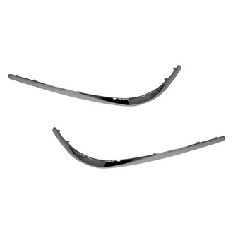 Replace® - Rear Driver and Passenger Side Bumper Cover Molding Set (Standard Line)