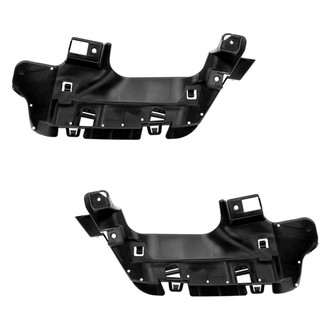 Replace® - Rear Driver and Passenger Side Bumper Exhaust Support Bracket Set (Standard Line)