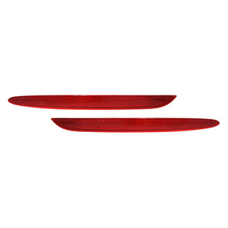 Replace® - Rear Driver and Passenger Side Bumper Reflector Set (CAPA Certified)