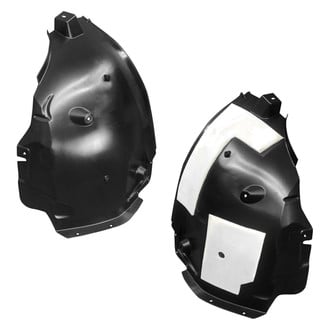 Replace® - Front Rearward Driver and Passenger Side Fender Liner Set (Standard Line)