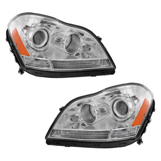 Replace® - Driver and Passenger Side Replacement Headlight Set (CAPA Certified)