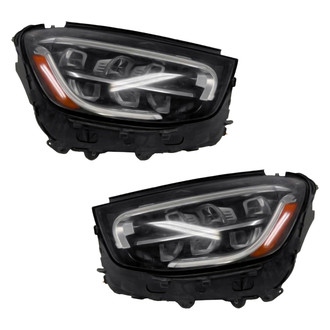 Replace® - Driver and Passenger Side Replacement Headlight Set (Standard Line)