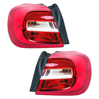 Replace® - Driver and Passenger Side Outer Replacement Tail Lights (Standard Line)