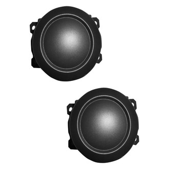 Replace® - Front Driver and Passenger Side Fog Light Cover Set (Standard Line)