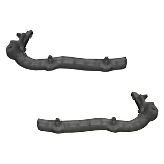 Replace® - Front Upper Driver and Passenger Side Bumper Cover Bracket Set (Standard Line)