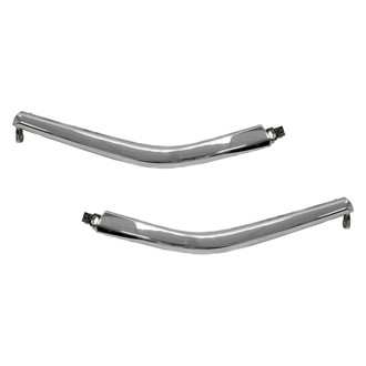 Replace® - Front Upper Driver and Passenger Side Bumper Cover Molding Set (Standard Line)
