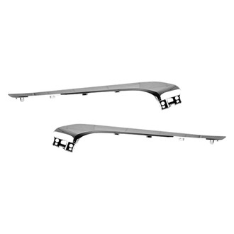 Replace® - Front Upper Driver and Passenger Side Bumper Cover Molding Set (CAPA Certified)