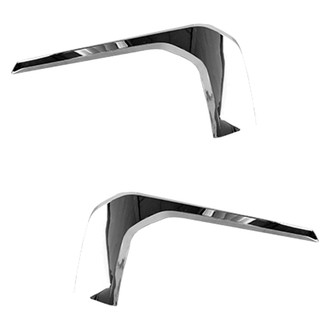 Replace® - Front Lower Driver and Passenger Side Bumper Cover Molding Set (CAPA Certified)