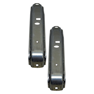 Replace® - Front Driver and Passenger Side Bumper Cover Support Bracket Set (Standard Line)
