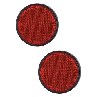 Replace® - Rear Driver and Passenger Side Bumper Reflector Set (CAPA Certified)