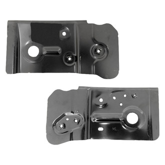 Replace® - Driver and Passenger Side Radiator Support Extension Bracket Set (Standard Line)