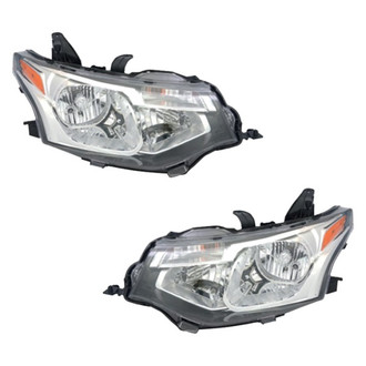 Replace® - Driver and Passenger Side Replacement Headlight Set (CAPA Certified)