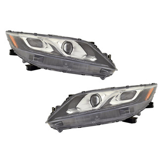 Replace® - Driver and Passenger Side Replacement Headlight Set (CAPA Certified)