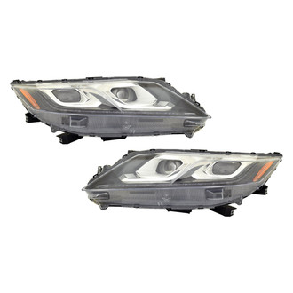Replace® - Driver and Passenger Side Replacement Headlight Set (CAPA Certified)