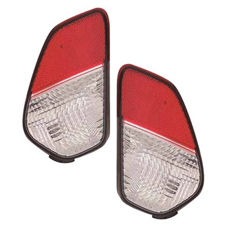 Replace® - Driver and Passenger Side Replacement Backup Lights (CAPA Certified)