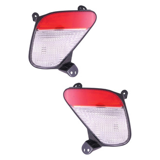 Replace® - Driver and Passenger Side Replacement Backup Lights (CAPA Certified)
