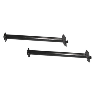 Replace® - Front Driver and Passenger Side Bumper Cover Bracket Set (Diamond Standard Line)