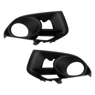 Replace® - Front Driver and Passenger Side Fog Light Bezel Set (Standard Line)