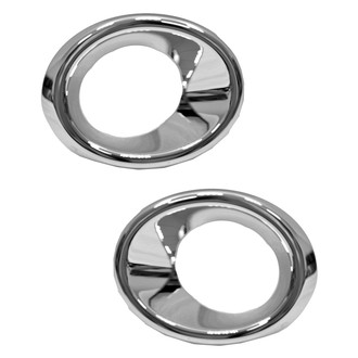 Replace® - Front Driver and Passenger Side Fog Light Trim Set (Standard Line)