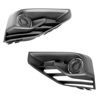 Replace® - Front Driver and Passenger Side Fog Light Cover Set (Standard Line)