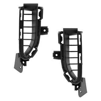 Replace® - Front Outer Driver and Passenger Side Bumper Insert Set (CAPA Certified)