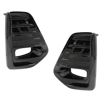 Replace® - Front Driver and Passenger Side Fog Light Bezel Set (Standard Line)