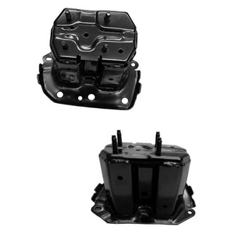 Replace® - Front Driver and Passenger Side Bumper Mounting Bracket Set (CAPA Certified)