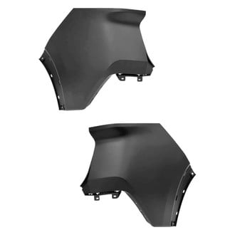 Replace® - Rear Driver and Passenger Side Bumper Cover Set (Standard Line)