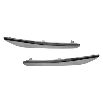 Replace® - Rear Outer Driver and Passenger Side Bumper Cover Molding Set (Standard Line)
