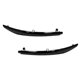 Replace® - Rear Driver and Passenger Side Bumper Cover Molding Set (Standard Line)