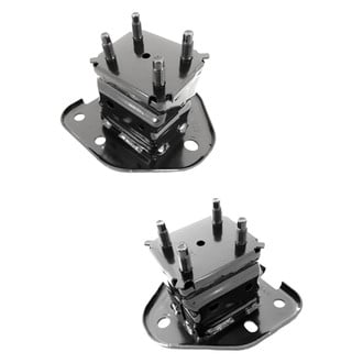 Replace® - Rear Driver and Passenger Side Bumper Bracket Set (CAPA Certified)