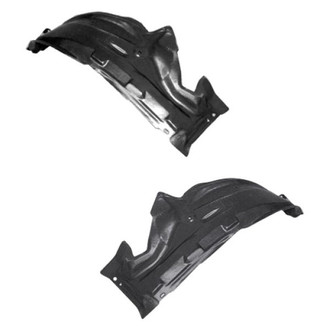 Replace® - Front Rearward Driver and Passenger Side Fender Liner Rear Section Set (Standard Line)