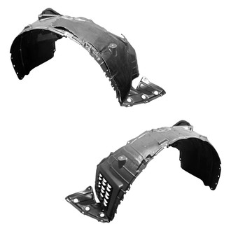 Replace® - Front Driver and Passenger Side Fender Liner Set (Standard Line)