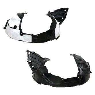 Replace® - Front Driver and Passenger Side Fender Liner Set (Standard Line)