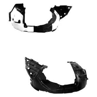 Replace® - Front Driver and Passenger Side Fender Liner Set (CAPA Certified)