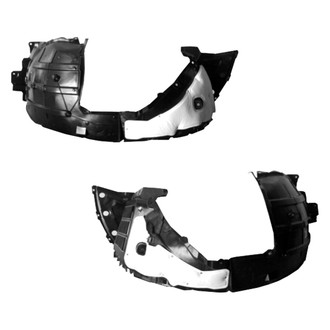 Replace® - Front Driver and Passenger Side Fender Liner Set (CAPA Certified)