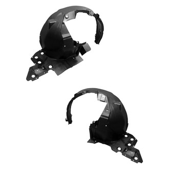 Replace® - Front Driver and Passenger Side Fender Liner Set (CAPA Certified)