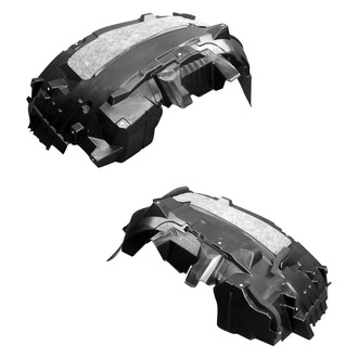 Replace® - Front Rearward Driver and Passenger Side Fender Liner Set (Standard Line)