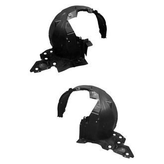Replace® - Front Driver and Passenger Side Fender Liner Set (Standard Line)