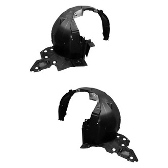 Replace® - Front Driver and Passenger Side Fender Liner Set (CAPA Certified)
